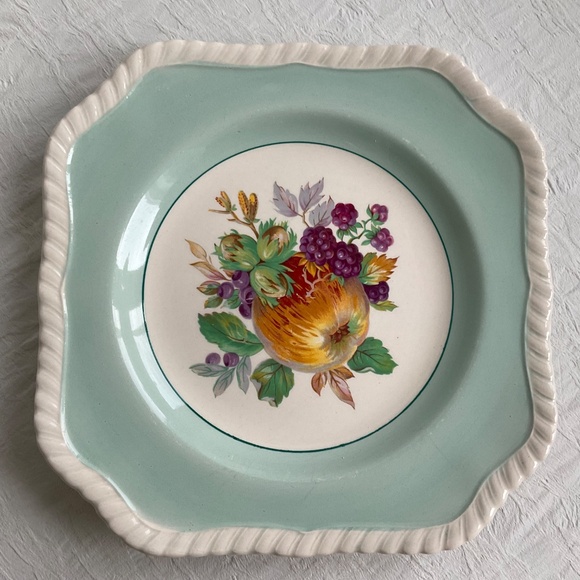 California by Johnson Brothers Vintage 7-3/4” Salad Plate Aqua#A - Picture 3 of 16
